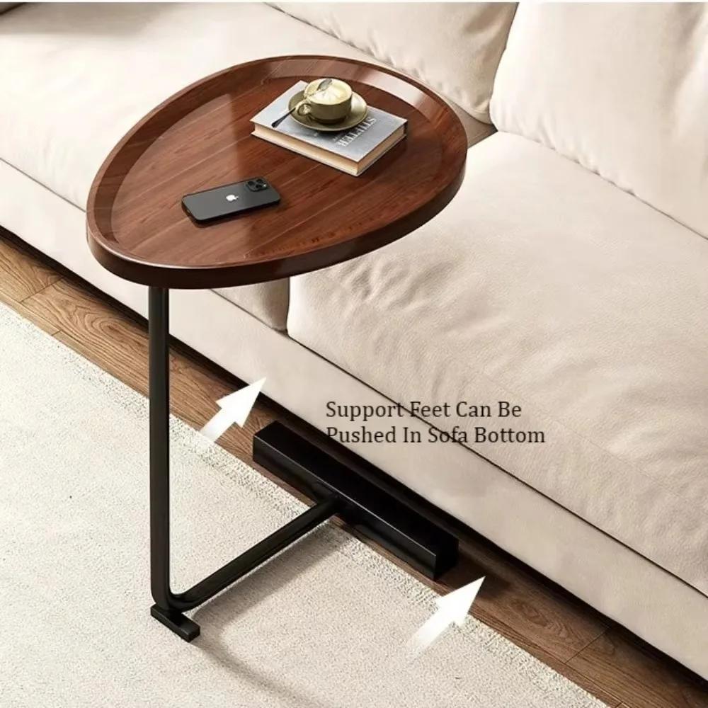 Маленький приставной столик для гостиной, легкий роскошный чайный столик, простые мобильные журнальные столики для дома, столики для проживания в гостинице, прикроватная тумбочка