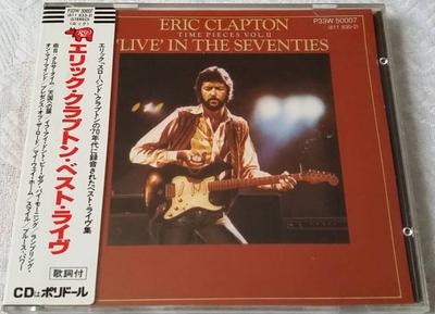 CD ERIC CLAPTON - Live In The Seventies P33W50007 RSO 1985 Япония Рок Б/у