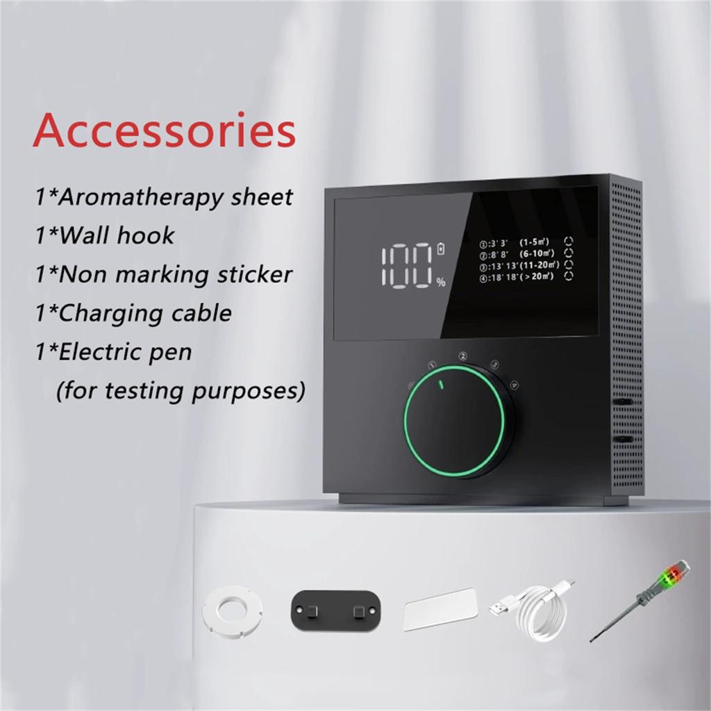 Очиститель-нейтрализатор запахов, подключаемый к сети - Безопасный для домашних животных, Без фильтров, Тихий 35 дБ, Ионизатор для дома/ванной комнаты/кошачьего туалета