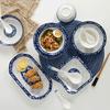 Xiyao Blue & White Porcelain Dinnerware Set