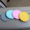 Car Coasters PVC Travel Auto Cup Holder Insert Coaster Anti Slip Vehicle Interior Accessories Cup Mats Cup Holders 5