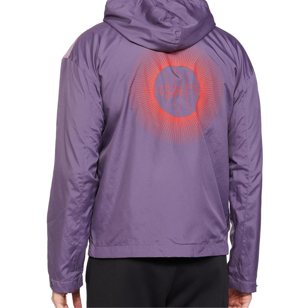 Nike Куртки Мужские Фиолетовые С капюшоном Умеренные Другое DA6695-553