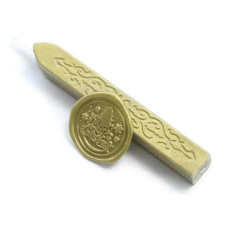1/13PCS Sealing Wax Stick Retro Seal Stamps Letter Wedding Invitations 90*10*10mm Vintage Cord Wick Vintage Sealing Wax Sticks