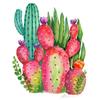 Красочная алмазная живопись Кактус 5D полная круглая Алмазная вышивка мозаика растение ручной работы комплект декора для дома