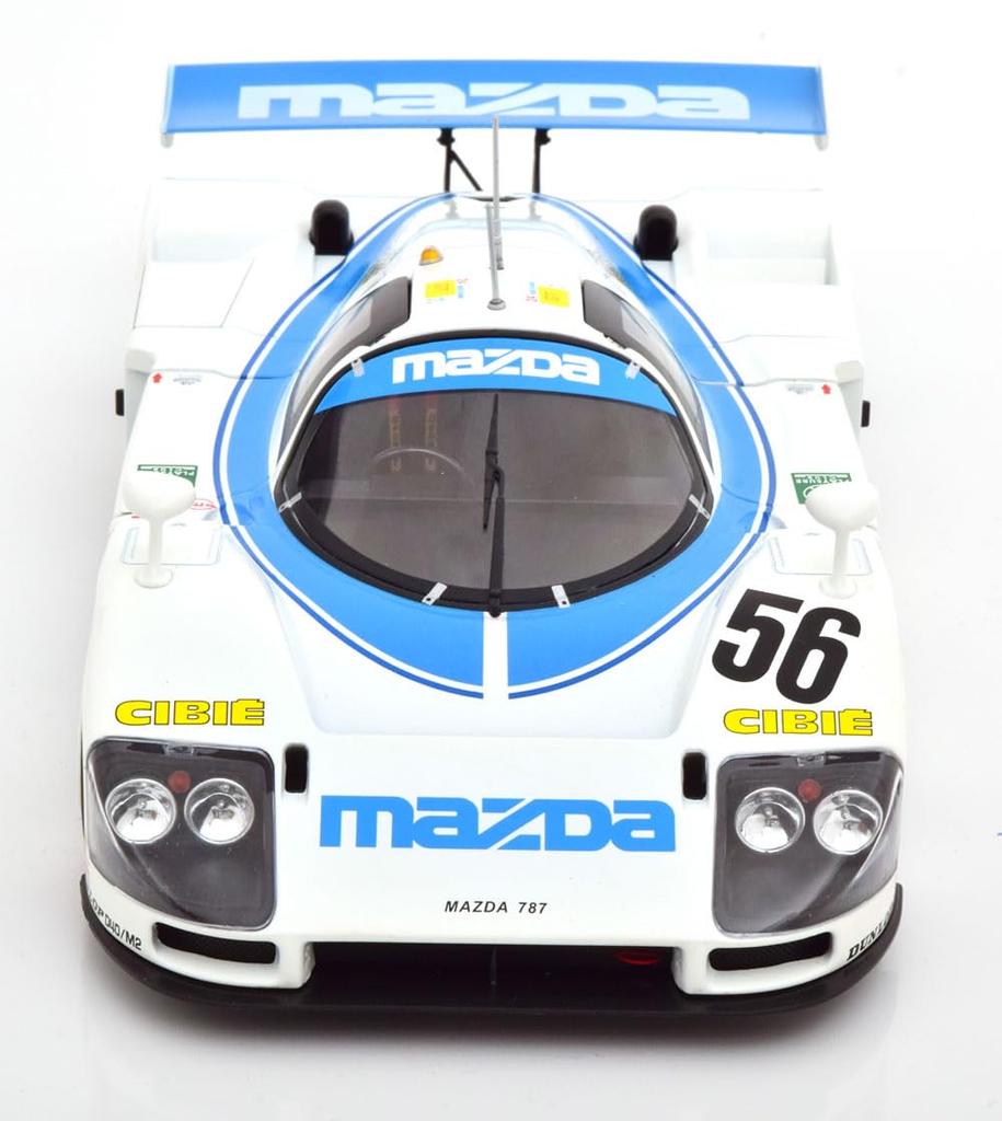 Mazda 787 B 24h Le Mans 1991 в масштабе KK, готовый продукт, 1/18, № 56, Йорино/Терада/Дьёдонне
