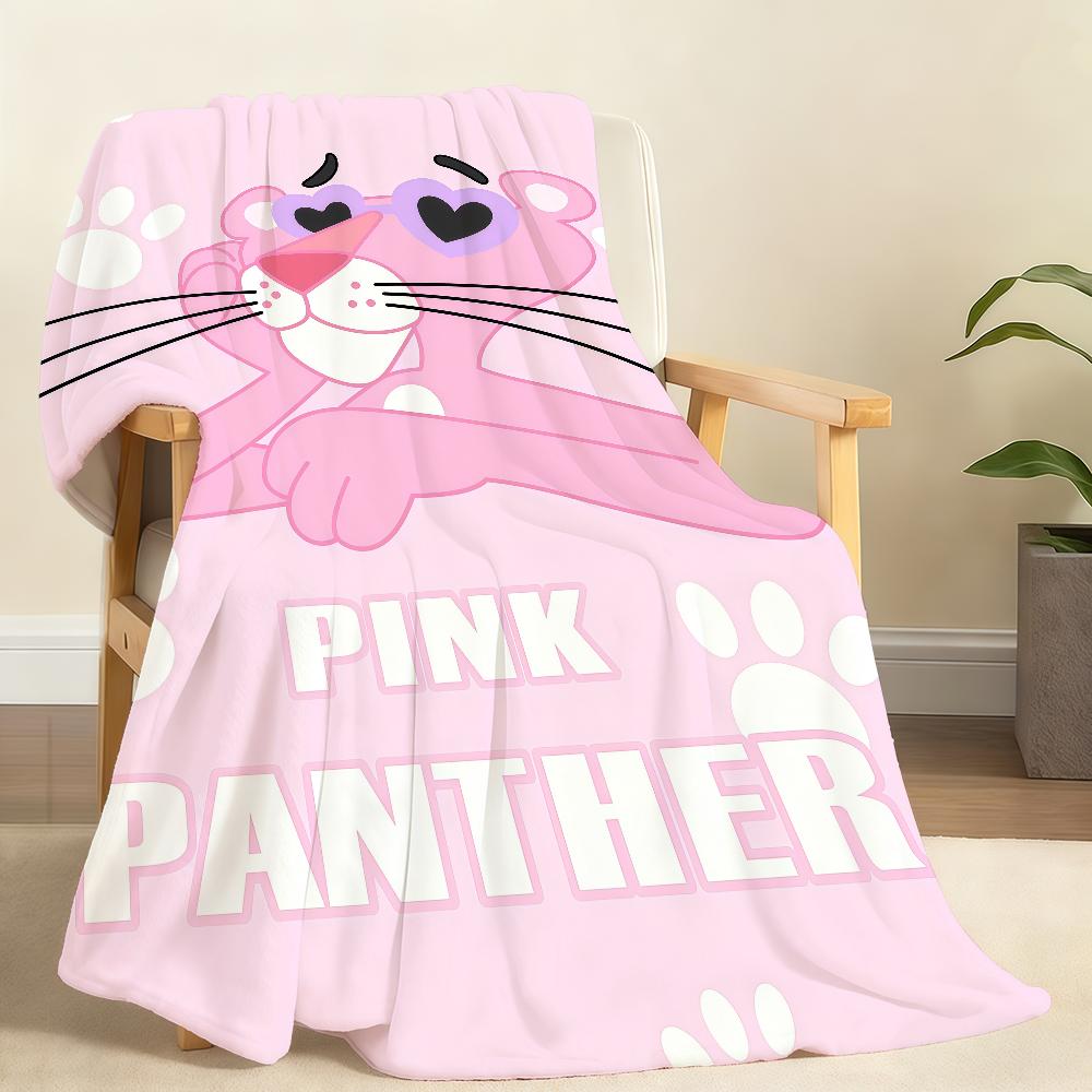 Интересное Мультяшное одеяло P PINK K P PANTHER S Милое Мягкое плед для дома Спальни Кровати Дивана Пикника Путешествия Офиса Подарок