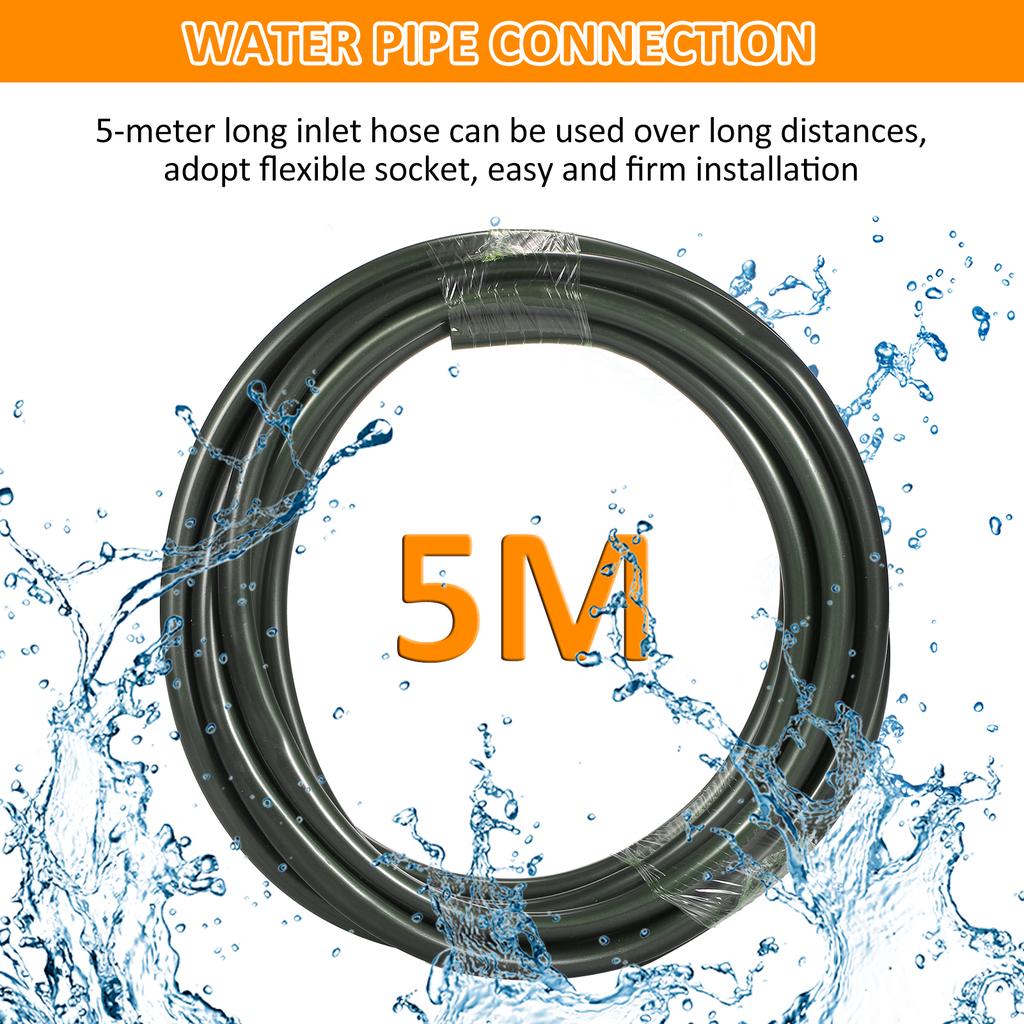 Cordless Pressure Car Washer 24.5Bar350PSI Portable Cordless Power Washer 1500mAh*2 Battery