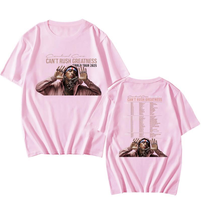 Central CEE Album Cant Rush Greatness World Tour Tshirt Cotton Tees 2025 Tshirts Short Sleeve Summer Unisex Graphic Streetwear