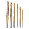 6 Pcs  Drill Bit 3 4  6 6. 8mm Serrated Side Saw Drill Bits for Wood PVC Plastic Board Groovi