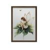 Poster Magic Fairy On Green Leaf Poster Magic Fairy On Green Leaf, 70X100 Cm, Frameless, Matte Paper 230 Gsm
