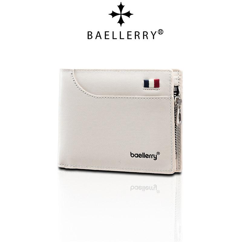 Baellerry Мужские Модные Тройные Кошельки Винтажный Дизайн Держатель для ID-карты Business Молния Кошелек для Монет