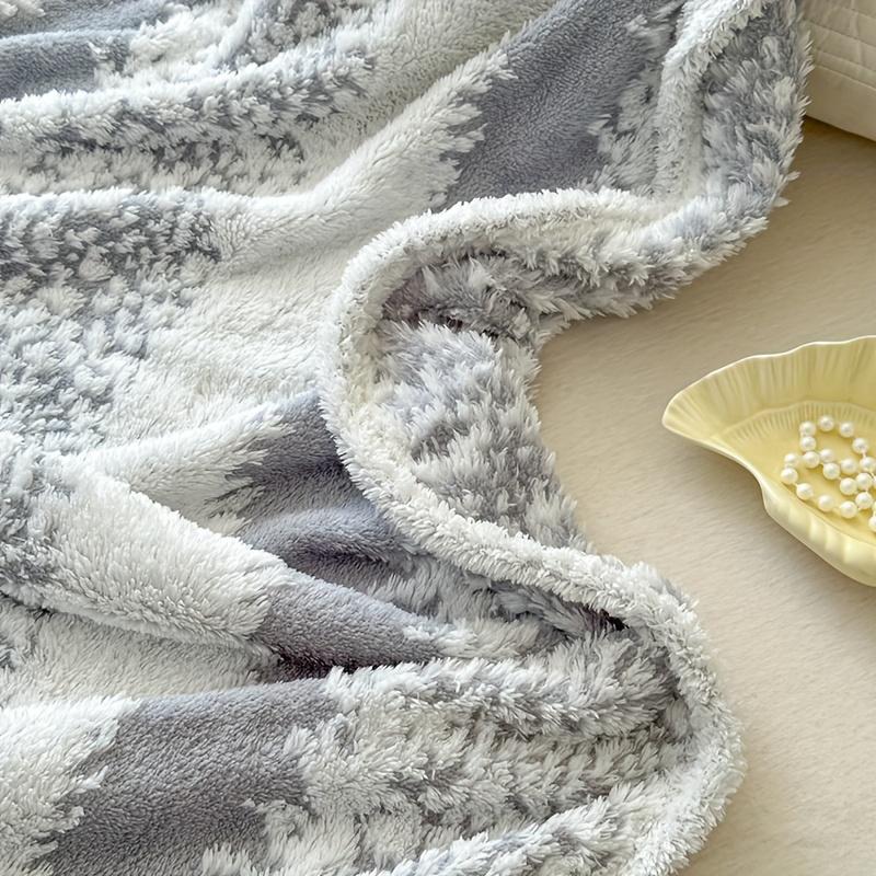 1 шт. Мягкий и уютный плед - Теплый фланелевый для дивана, офисная шаль, для спальни, для кемпинга и путешествий, офисная шаль