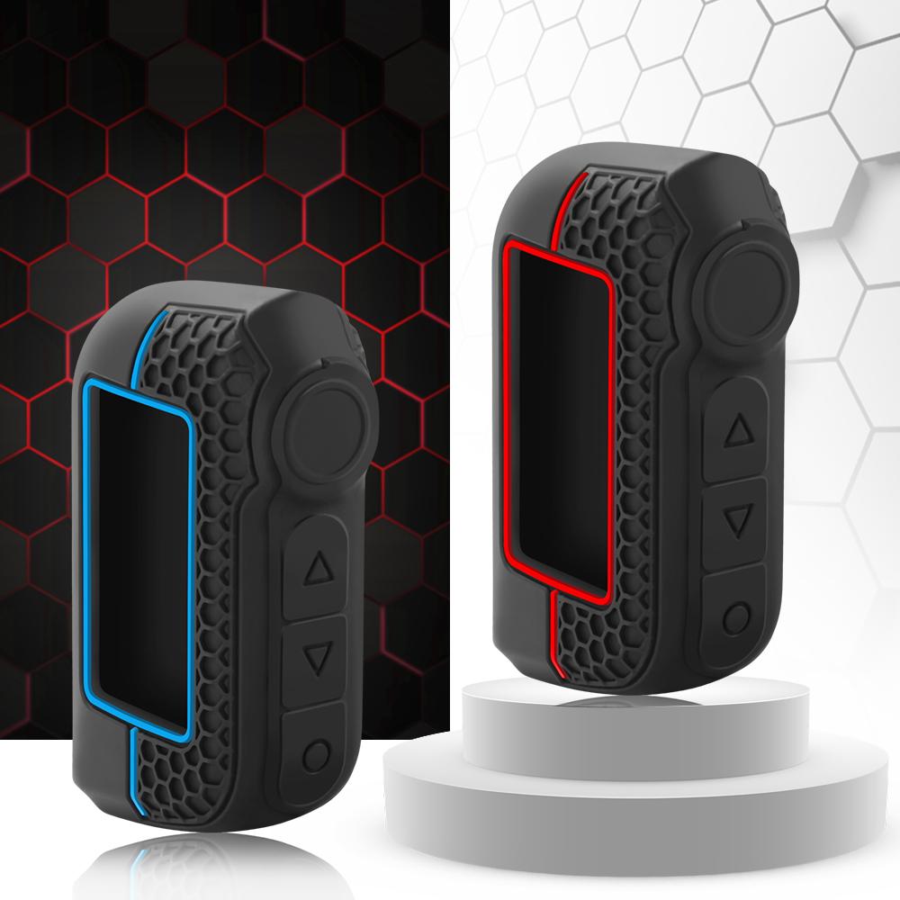 A93 силиконовый чехол для ключа Starline A93 A63 A39 A36 A66 A96 двухсторонний передатчик автомобильной сигнализации брелок ЖК-пульт дистанционного управления Защитный чехол