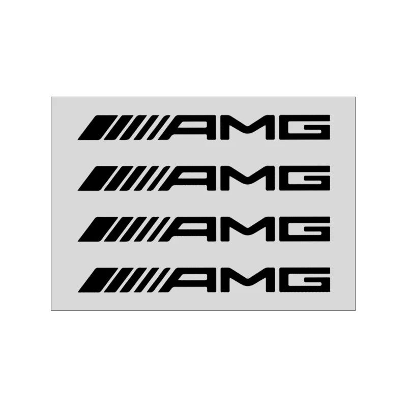 OLV5 4PCS Car Styling Door Handle Reflective Stickers Vinyl Decoration For Mercedes Benz GLE63 CLS63 GLC63 W204 W205 C63 W212 W213