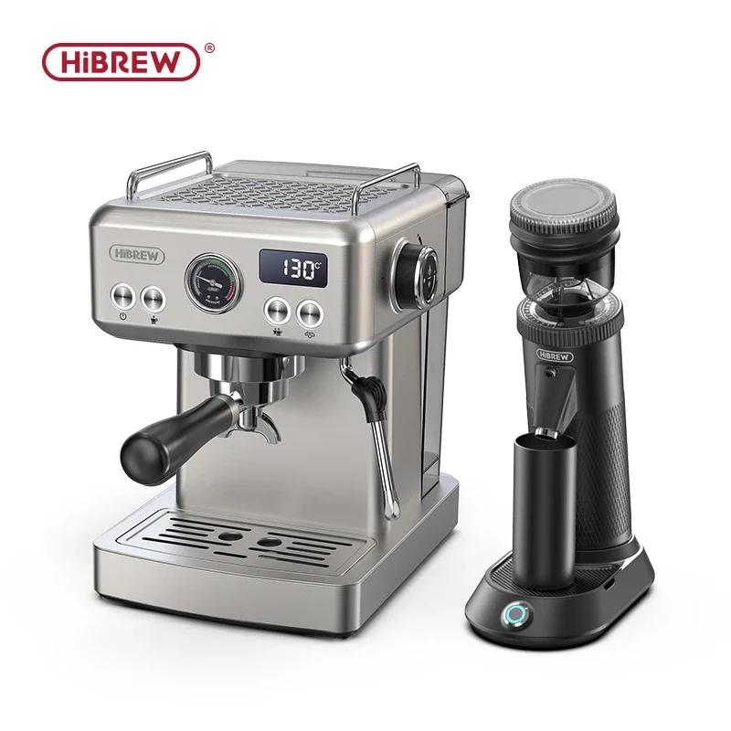 Coffee Semi-automatic Expression, Adjustable Temperature, 58mm-58mm, Cold and Hot Coffee Maker, Metal Box, W 20 Bar, H10A