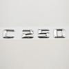 3D ABS Car Letters Logo C200 C250 C260 4MATIC Rear Trunk Badge Emblem Sticker For Mercedes Benz C Class W206 Tail Accessories DY6
