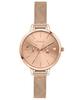 Oui & Me Petite Fleurette Rose Gold Tone Stainless Steel Quartz ME010044 Women's Watch