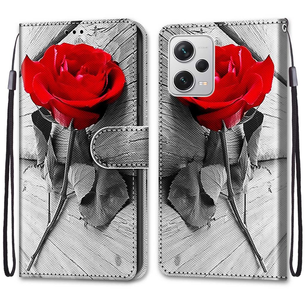 Luxury Painted Leather Case Wallet Book Style Protective Cover for Xiaomi 14T/MI 12T/MI 13T Pro/MI 10T Lite/MI 12 Pro/Xiaomi Poco X4/Xiaomi Poco M6Pro