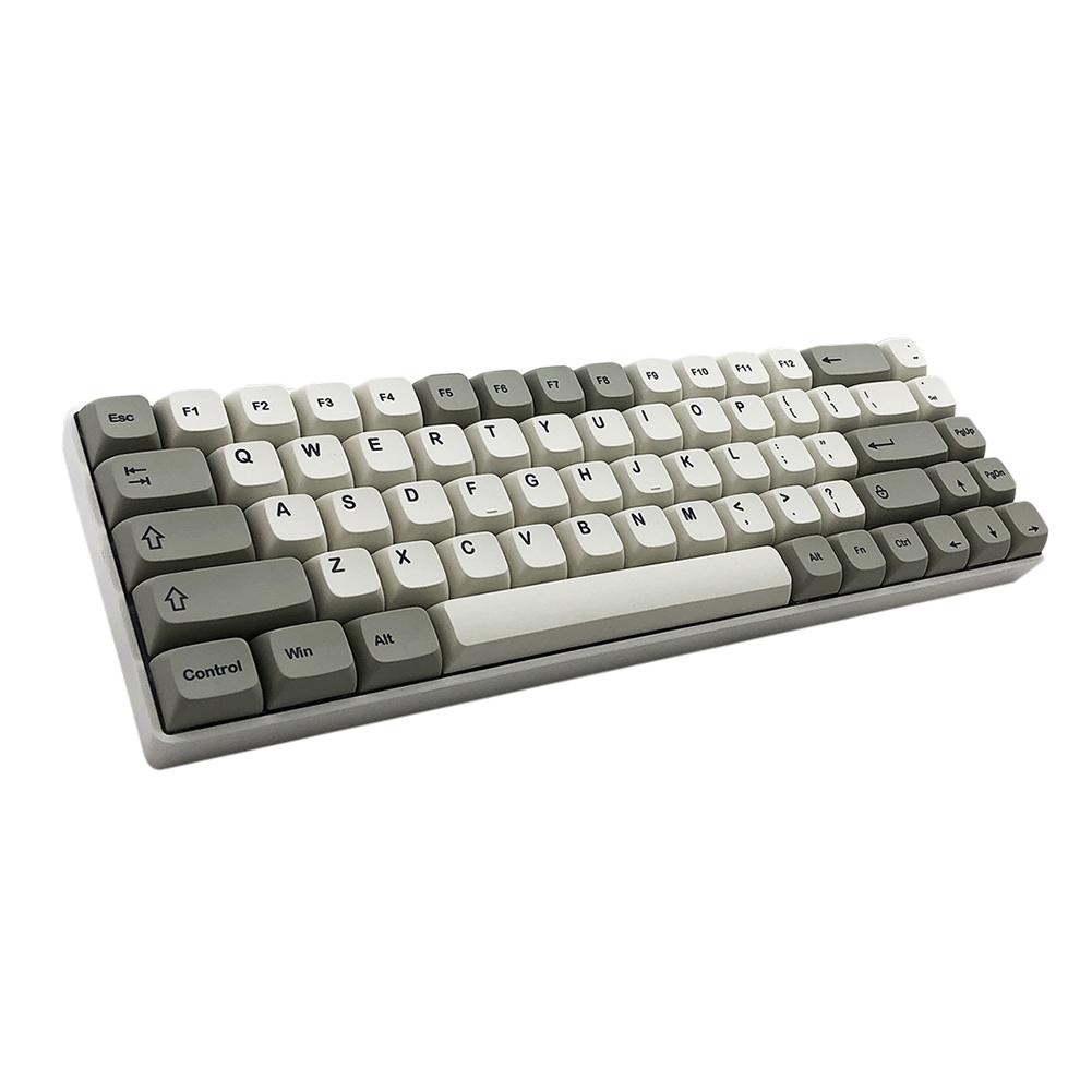 XDA Profile PBT Keycap 127 Полный набор колпачков для механической клавиатуры Cherry MX
