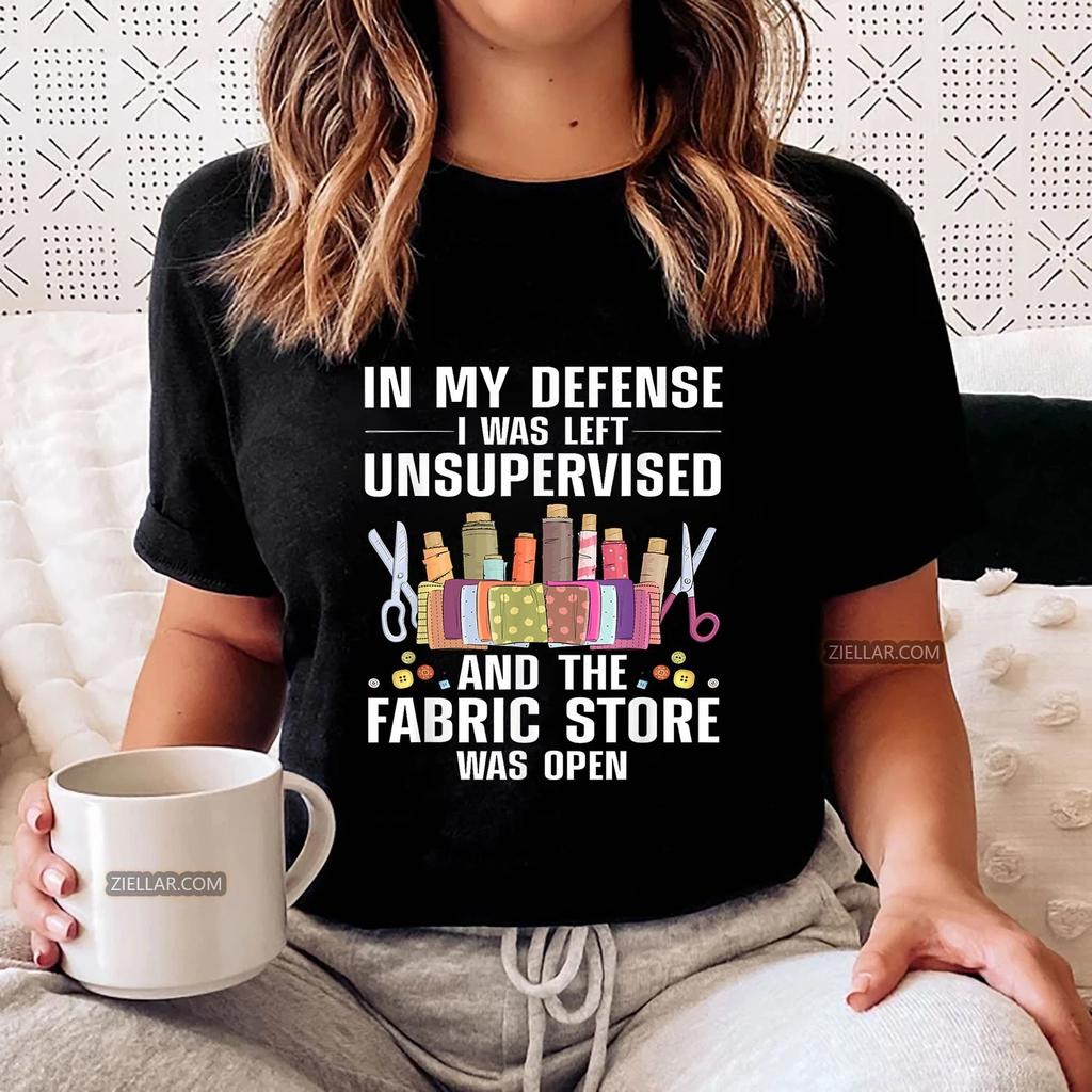 Funny Quilting T-shirt for Women and Girls Sewing Lover Gift Tee Unisex