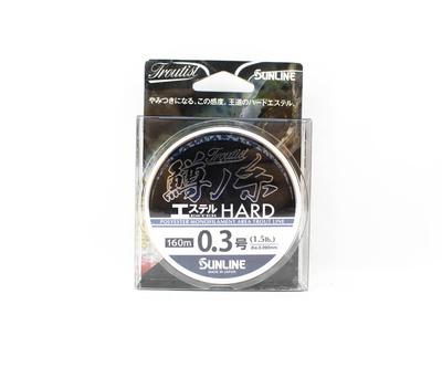 Sunline Ester Line Troutist Masu No Ito Hard 160м #0.3 1.5lb 0.09мм (9030)
