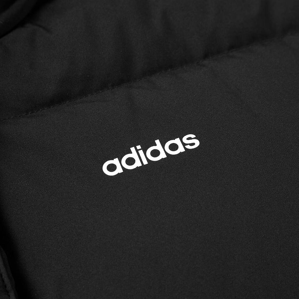 Adidas Outdoor Casual Sports Zip-Up Hooded Warm Down Jacket Unisex Jackets Black JW1686