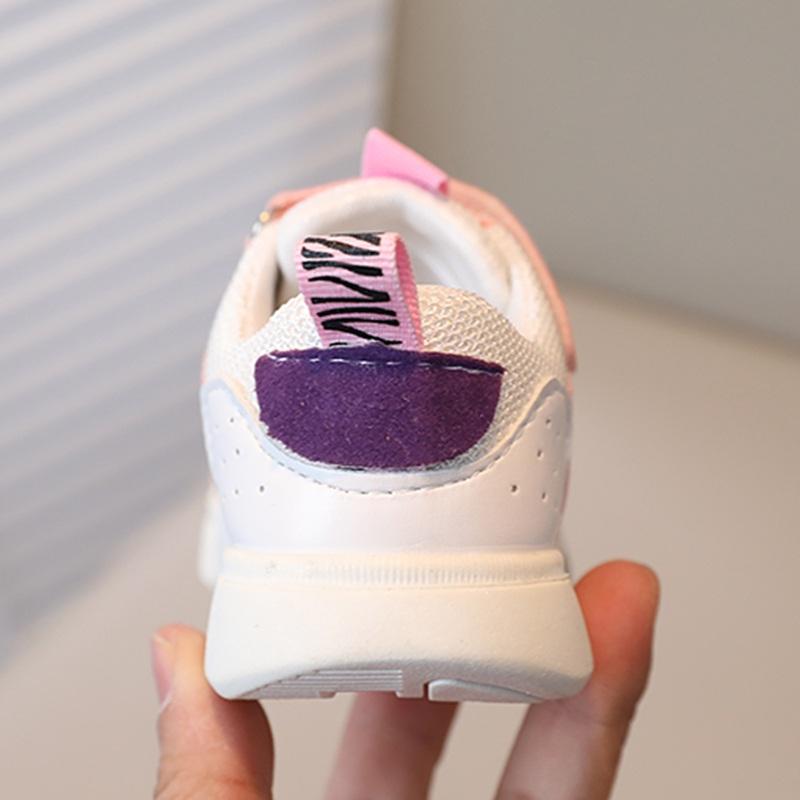 Детская повседневная обувь, детские студенческие кроссовки для мальчиков и девочек, спортивные универсальные кроссовки для бега с дышащей сеткой и строчкой