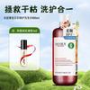 Ginger hair care 800ml, new and old, randomly sent 5ml hair fixing roller [5 effects to choose from]