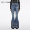 MISS SIXTY 2025 Зимние расклешенные джинсы супермодели