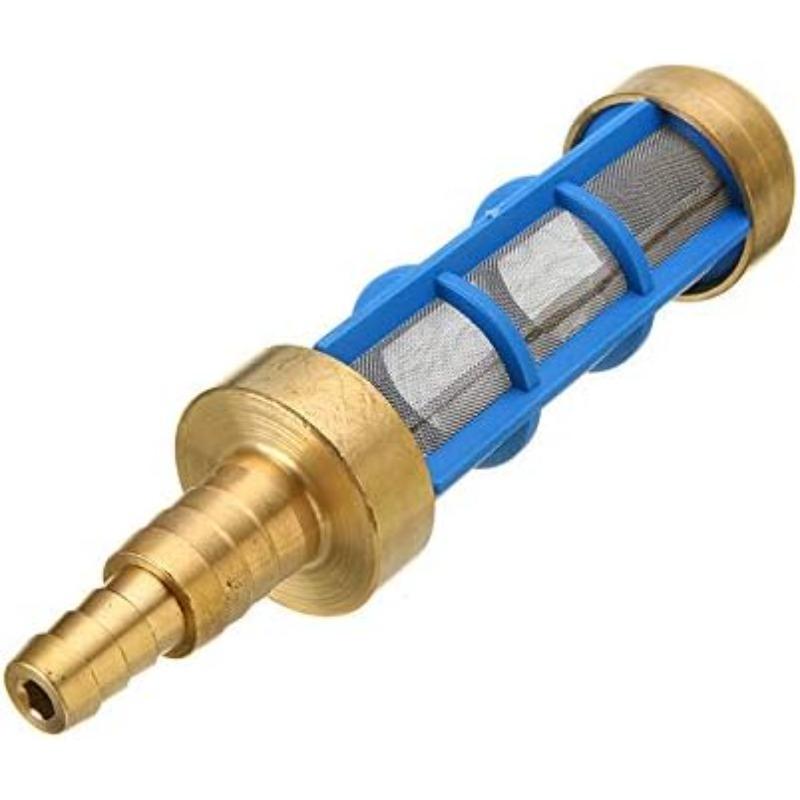 3/4 Inch 1/2 Inch Brass Water Filter Suction Filter Hose Pressure Washer Water Pump Sieve Pickup Filter Cleaning for Washing Machine