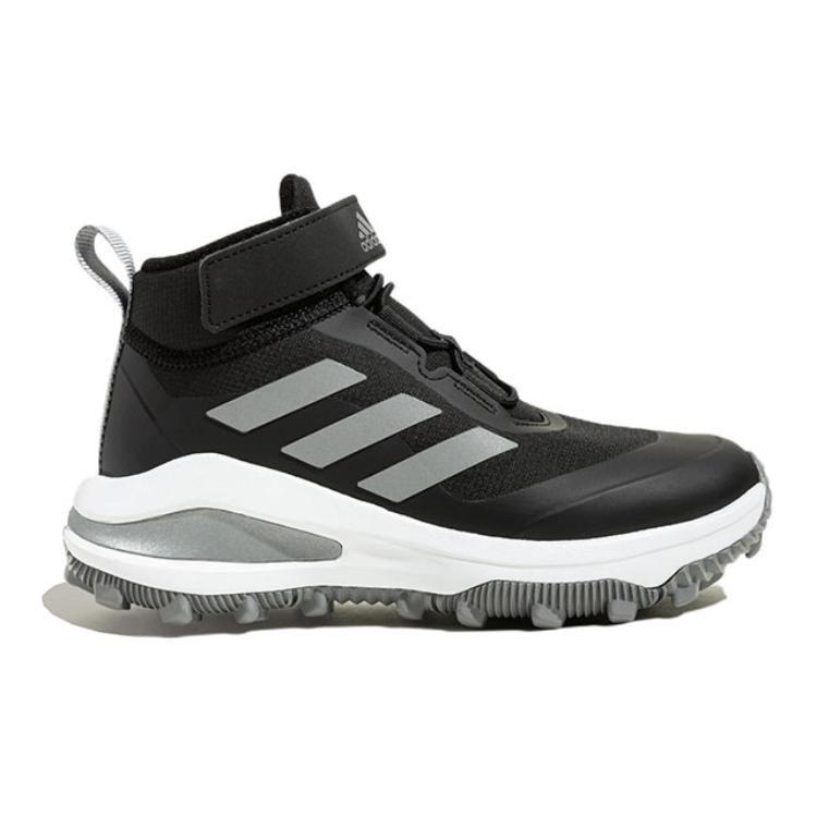 adidas Fortarun Atr El K Износостойкие Износостойкие Средневысокие Детские Беговые Кроссовки Черно-белые Детские GZ1804