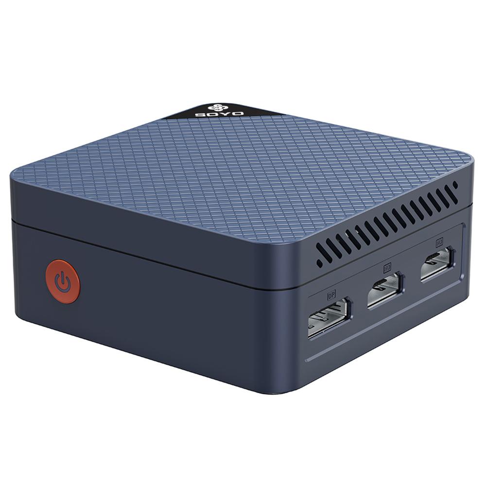 SOYO M4 Mini Mini PC, Intel N150 4 Core Max 3.6GHz, 12GB LPDDR5 RAM 512GB SSD, 2*HDMI + DP 4K Triple Display