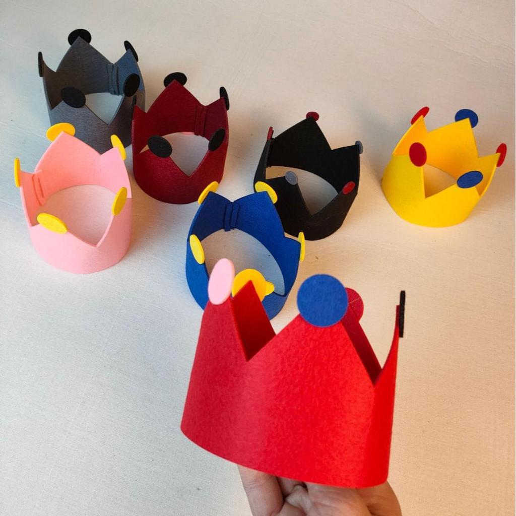 Ins Baby's First Birthday Hat & Children's Hundred Days Crown – Adult Birthday Decoration & Photo Props