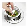 New 1 Pcs Drain Waste Plug Filter Suitable For Bathroom Floor Drains Kitchens Household Steel Sewer Filter Kitchen Tools