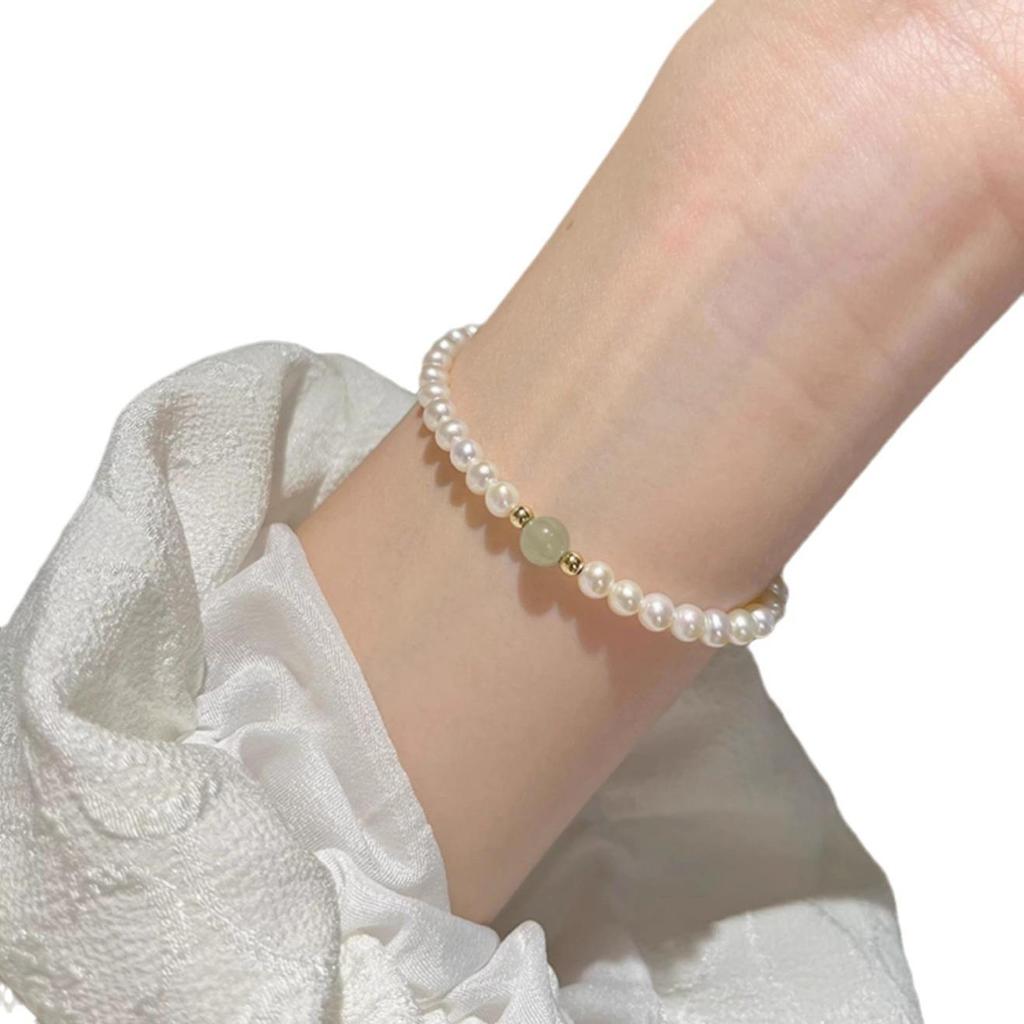 Браслет женский Hetian Jade Shi Jia Pearl, высококачественный, универсальный, в китайском стиле