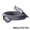 Удлинительный кабель USB с разъемом «мама/папа-папа» для стабильной передачи данных, высокоскоростной 480 Мбит/с, кабель USB A-USB