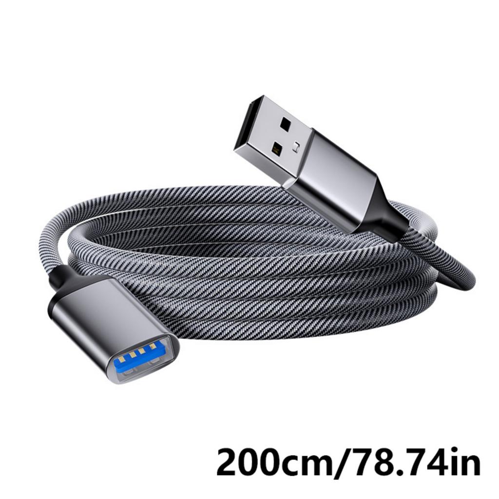 Удлинительный кабель USB с разъемом «мама/папа-папа» для стабильной передачи данных, высокоскоростной 480 Мбит/с, кабель USB A-USB