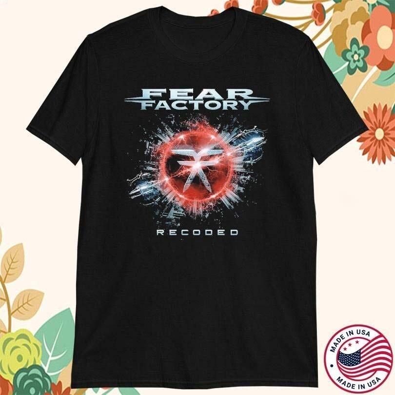 Футболка унисекс Fear Factory Черная 100% Хлопок Полный Размер