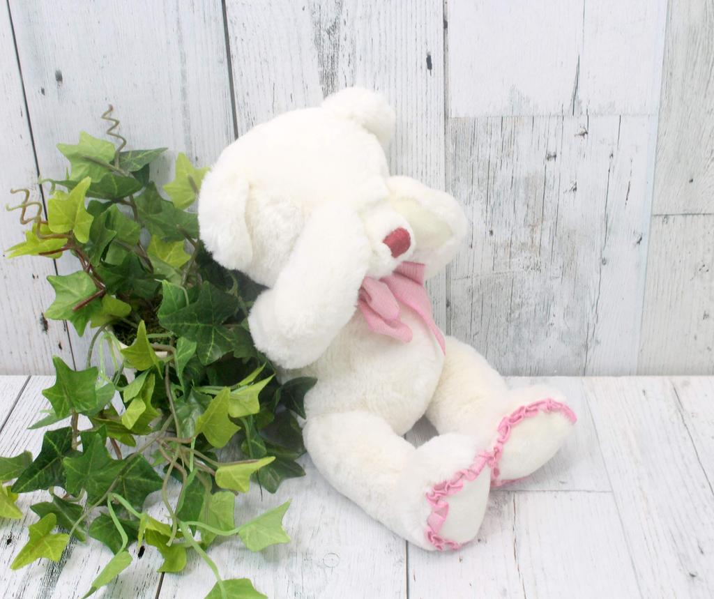 Сними Мишку Пикабу, Маленький, Плюшевая игрушка цвета слоновой кости с музыкальной шкатулкой