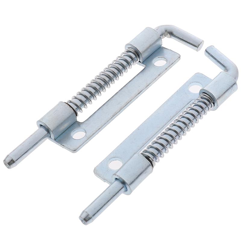 1Pcs Metal Lock Barrel Bolt Spring Loaded Latch 3.54" Long Grip Heavy Duty