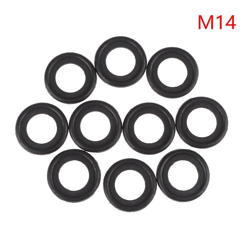 10 шт. уплотнительное кольцо для сливной пробки масляного поддона, совместимое с Buick Vauxhall Gmc Ford Opel Corvette Holden Land Rover Oldsmobil