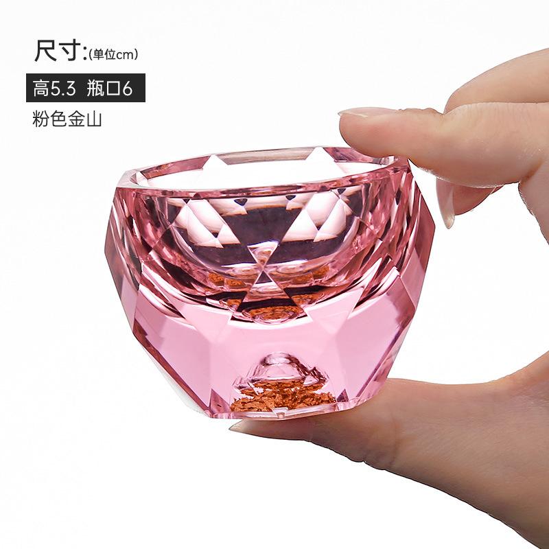 European Style Glass SGlass Star Diamond White Wine Glass Home Use Cup Glass Cup SGlass Bar Barware Supplies