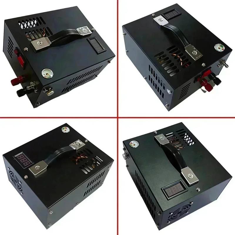 12V 110V 220V PCP Pump Refilling Air Compressor 300bar 4500Psi 30Mpa For Hunting Diving Air Car Pump Compressor Motorcycle Tyre