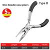 1Pcs Diagonal Mini Pliers Needle Nose Pliers Wire Cutting Pliers  For DIY Small Jewelry