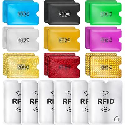 Кража идентификационной информации RFID экранирование защитный чехол защитная крышка карты безопасности