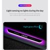 [Customized] Car door illuminated sill light logo Projector lamp USB Power Moving LED Welcome Pedal Car Scuff Plate Pedal light