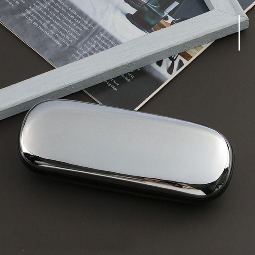 Мода Женщины Металлическая Коробка для Миопии Футляр для Очков Коробка для Очков Футляр для Очков