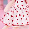 Мягкие куклы Spring Girl Love Flocking Baby Girls Gift Мягкие куклы Идеи рождественских подарков Подарки на день рождения Кукла Красная