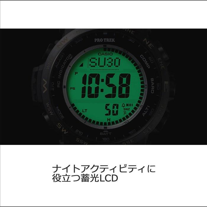 Мужские часы Casio Pro Trek PRW-35LD-5JF, Линейка Climber, На солнечной батарее, Темный койот