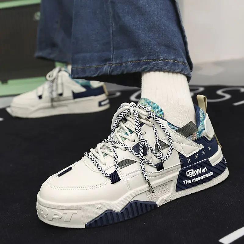 Модная мужская повседневная обувь Спортивная беговая массивная мужская обувь Повседневные кроссовки Безопасность Классическая Оригинальная Рабочая Доставка Бесплатно Взрослые Размер 45 44